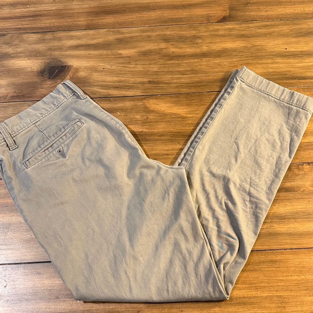 14th & Union Slim Fit Grey Chinos 33x30 EUC